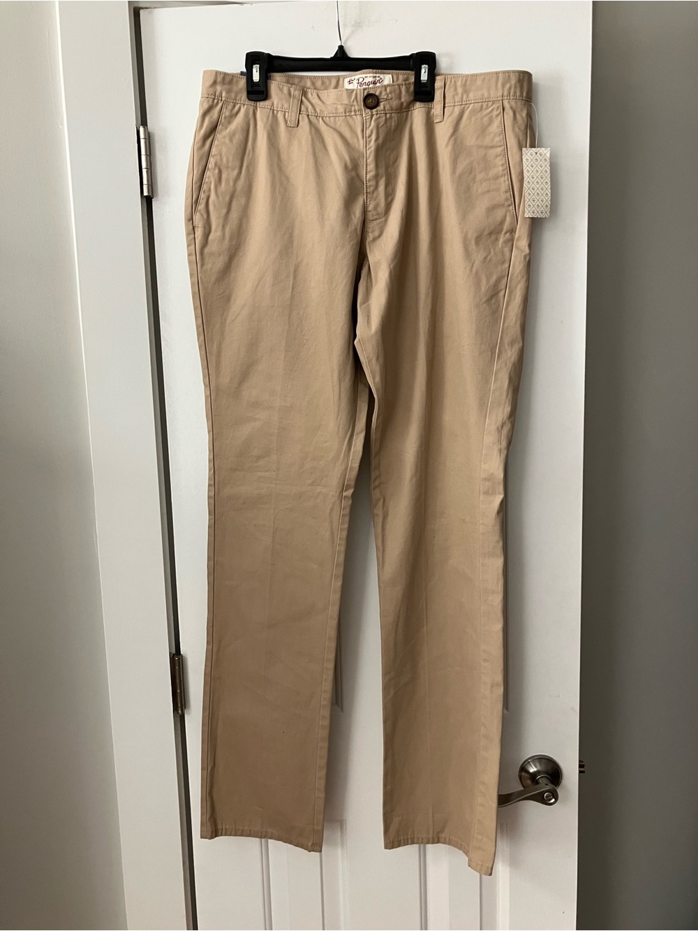 Original Penguin Beige/Tan Straight Fit Chinos